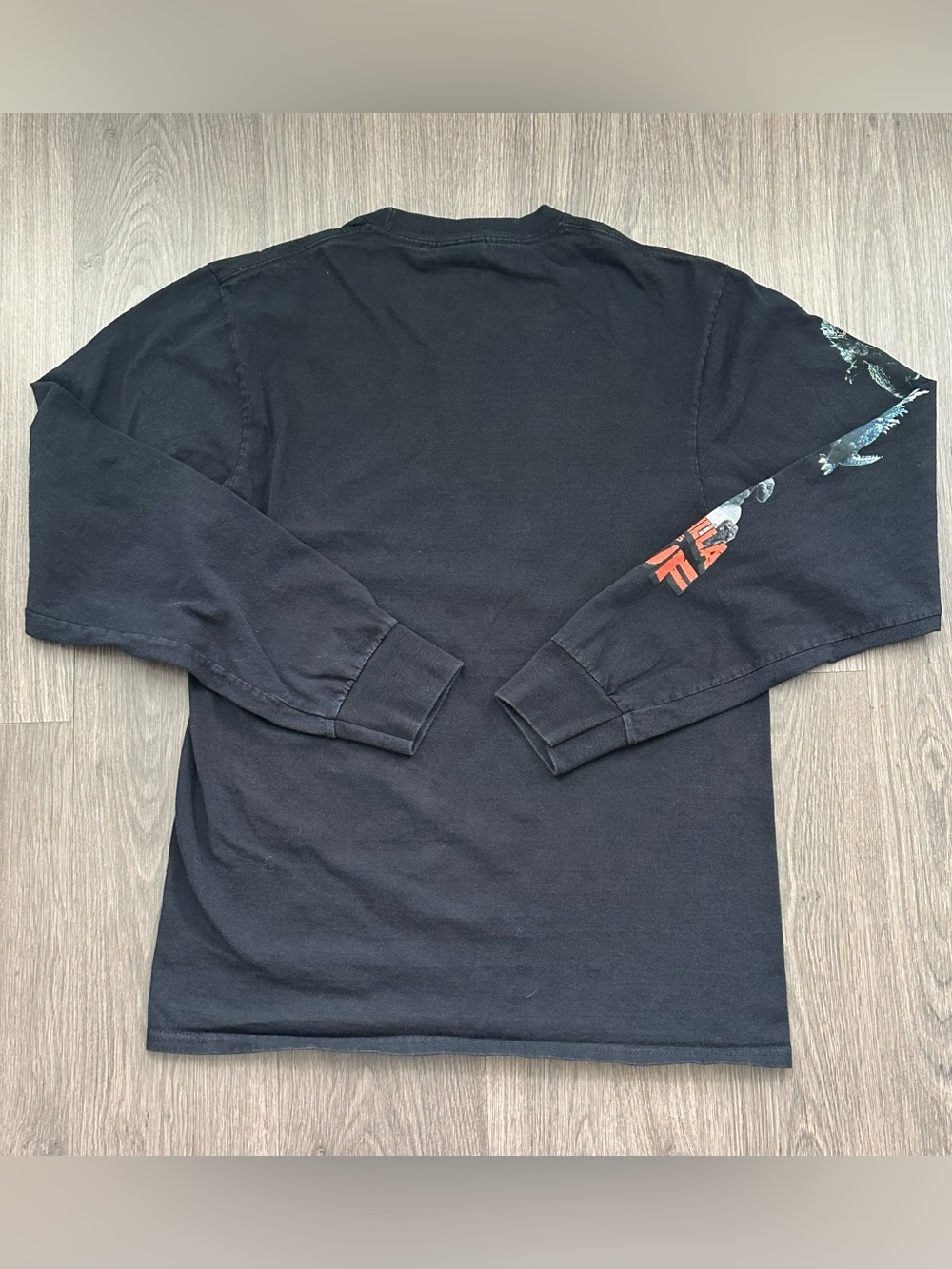 Godzilla x HUF Longsleeve Crewneck - Picture 5 of 5